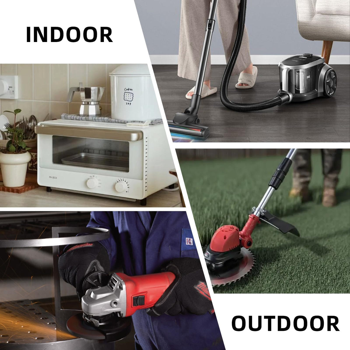 EP slip-resistant design reduces tangling during setup and use.