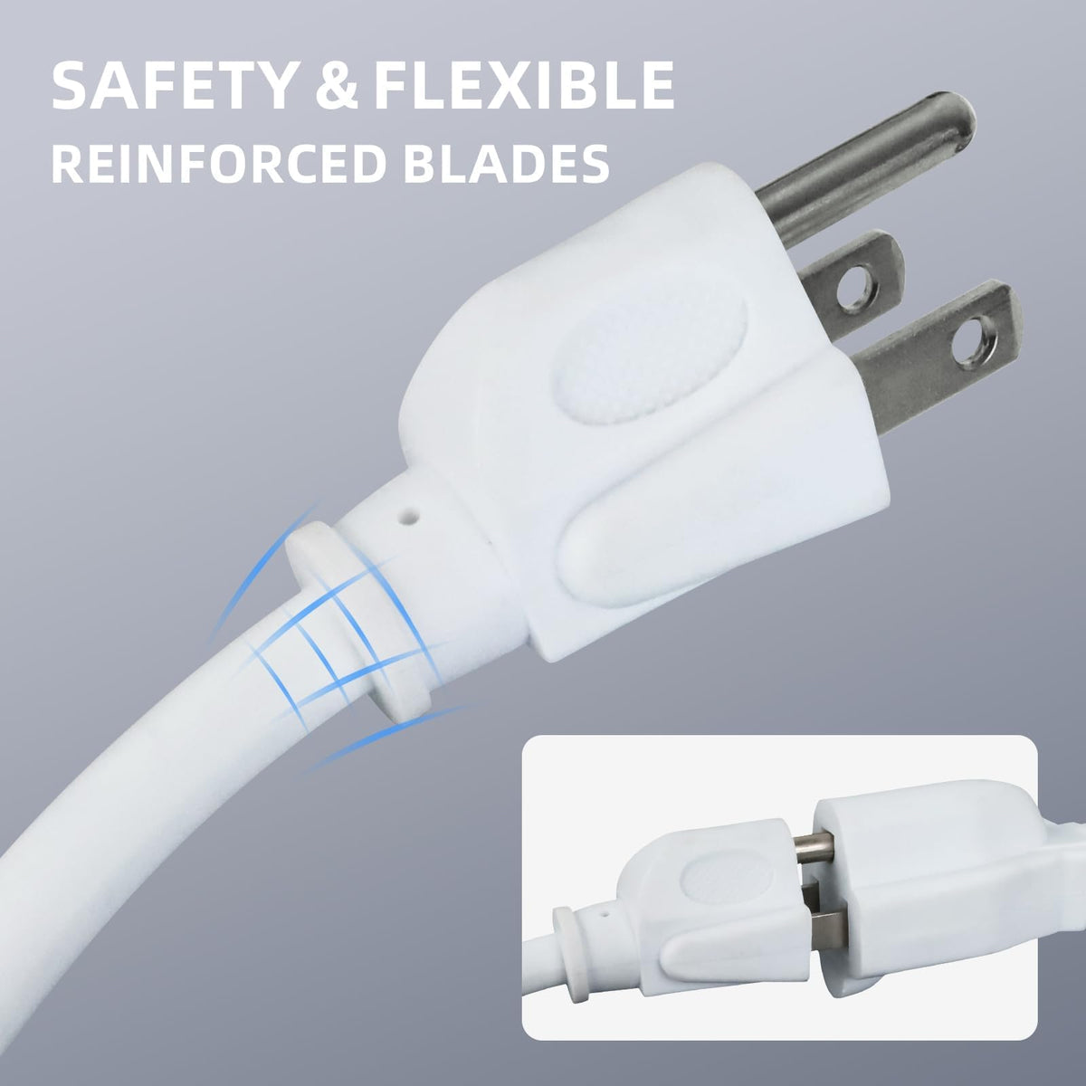 EP vinyl jacket resists moisture and abrasion for durable outdoor use.