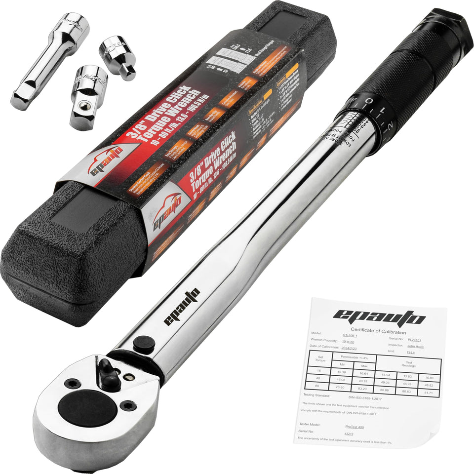 EPAuto durable Cr-V ratchet head for long-lasting torque reliability