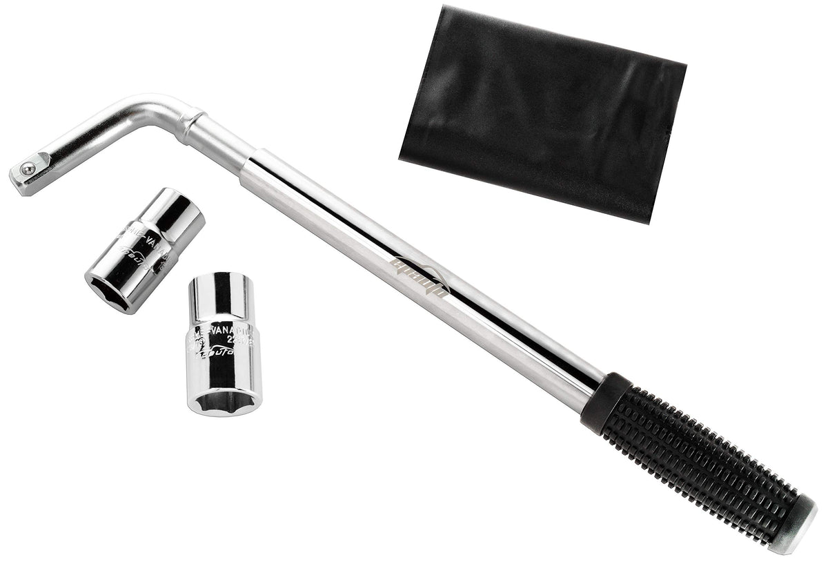 EPAuto kit ready for roadside use with bag and wrenches included.