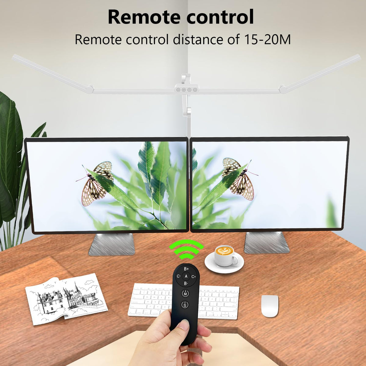 EPABINA eye-friendly LED lamp offers flicker-free, glare-free illumination for long sessions