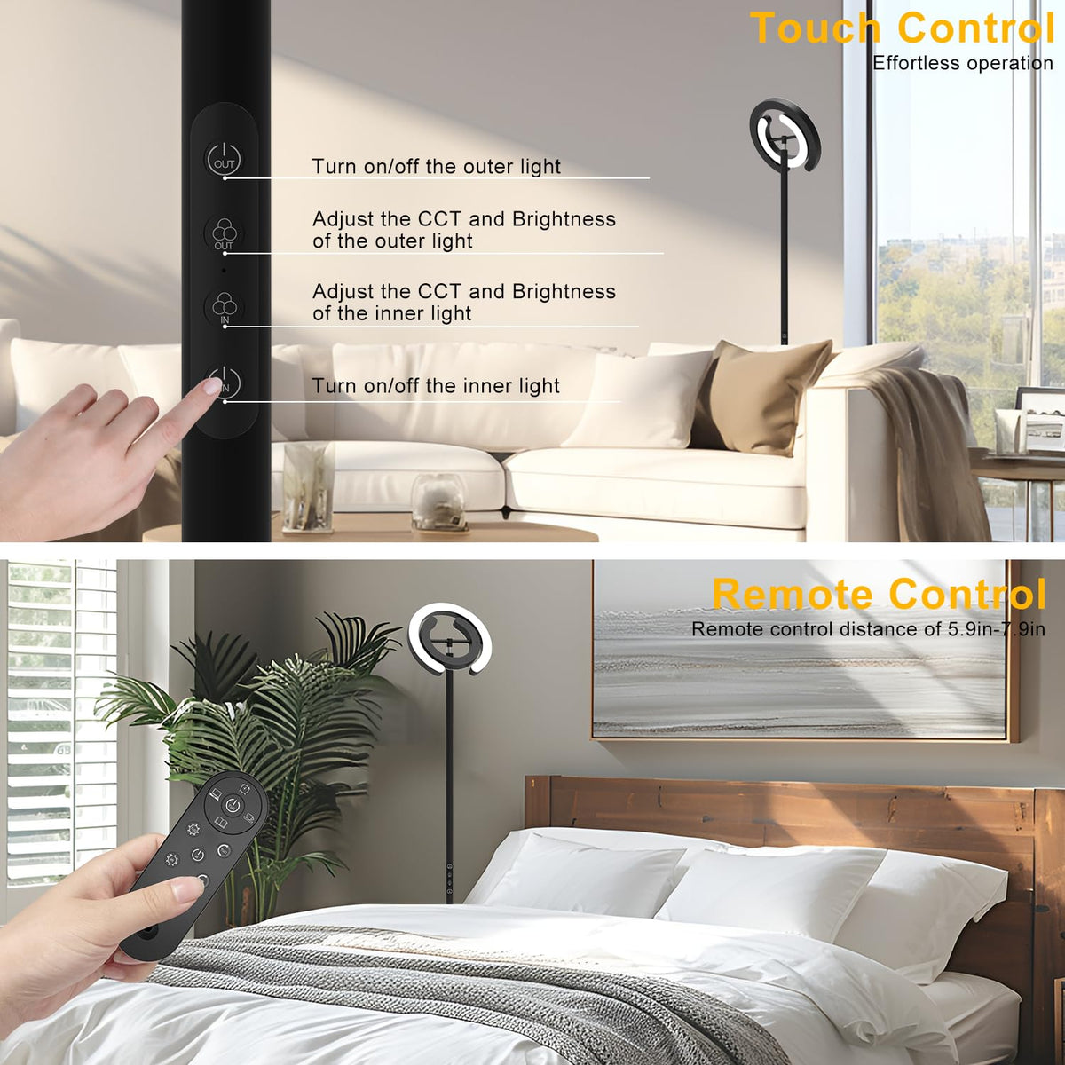 EPABINA lighting provides glare-free, flicker-free, color-accurate output for comfort.