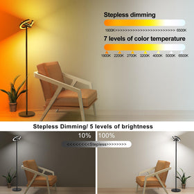 EPABINA modern design blends with any decor while offering adaptable lighting.