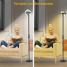 EPABINA remote with presets enables quick cozy, reading, or daylight settings.