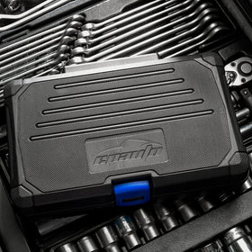 EPAuto sturdy plastic storage case keeps tools organized and portable.