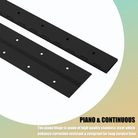 EPHECH 304 stainless steel hinges closeup with rust resistance