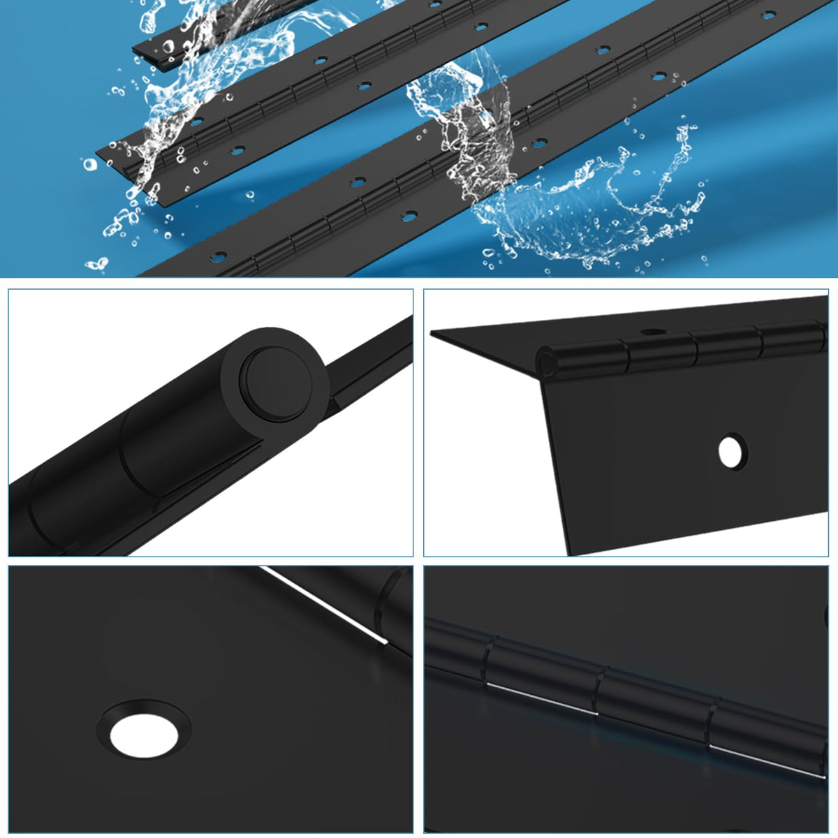 EPHECH cabinet door hinges in a wardrobe project application