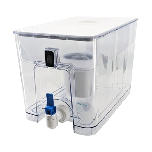 Epic Pure XP dispenser front view showing large capacity for fridge use
