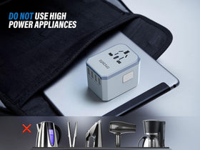 EPICKA AC socket compatibility supports high-demand devices within limits.