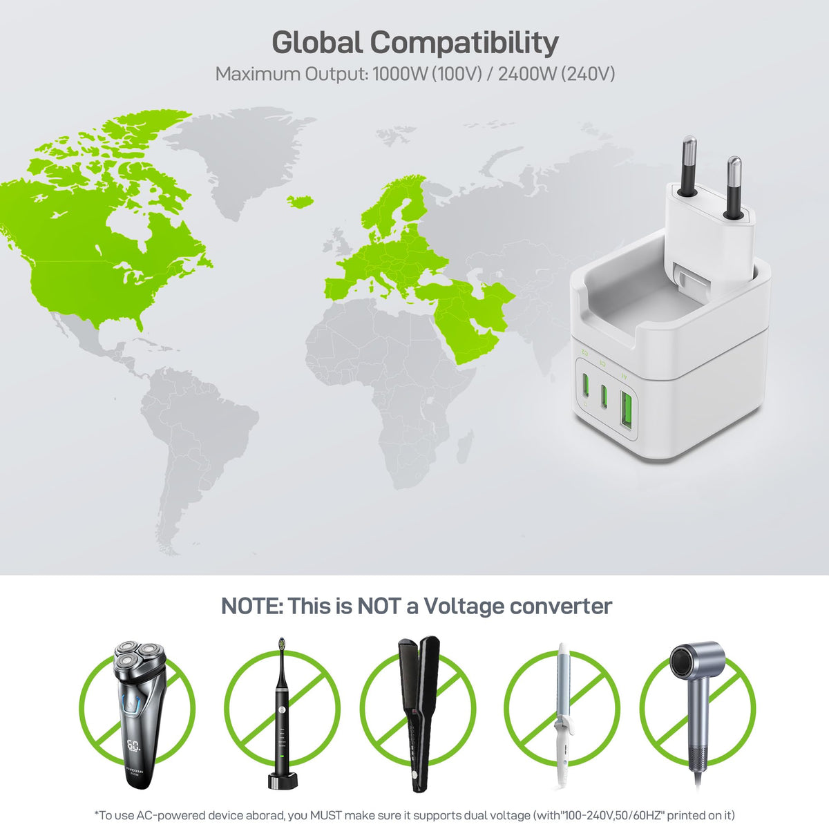 EPICKA cruise-ship friendly companion for Europe trips and hotel rooms.
