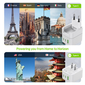 EPICKA folding prongs demonstrated for travel-friendly, pocket-size power access.