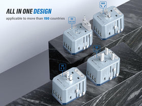 EPICKA four USB-A ports enable simultaneous charging on the go.