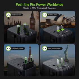EPICKA Pulse Duo 65W travel case keeps cords organized.