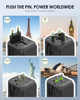 EPICKA TA-205 USB-A ports for quick charging multiple devices at once