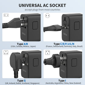 EPICKA TA105 Pro built-in fuse view, safety feature for journeys