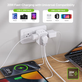 EPICKA USB-C PD ports ready for fast charging on the go