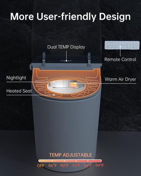 EPLO U8MAX heated seat display showcases year-round warmth.