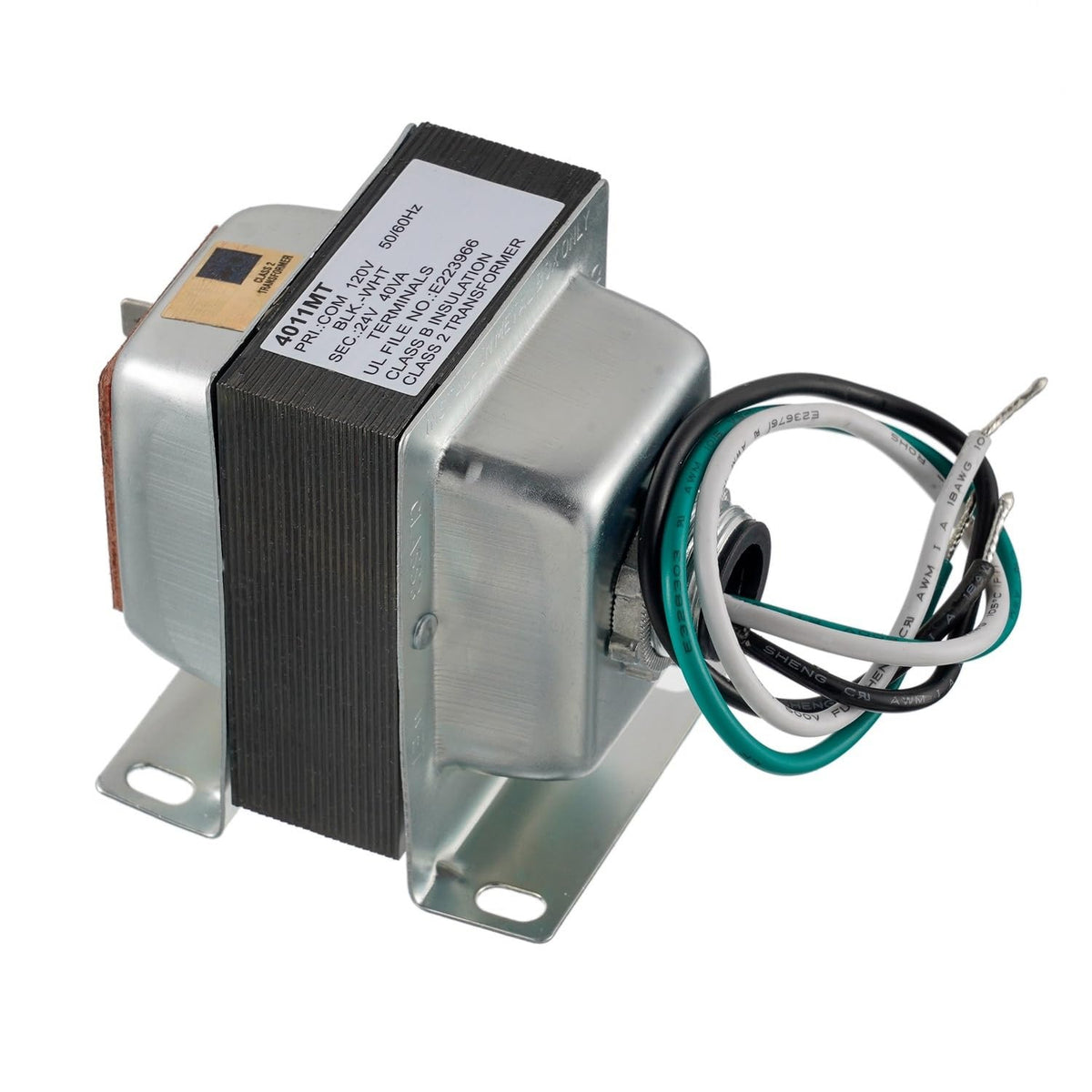 EPLZON 24V transformer mounted on an electrical box with secure screw clamps.