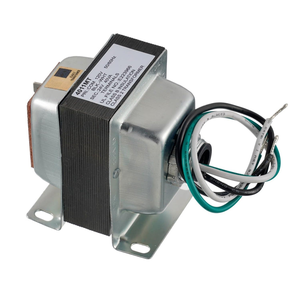 EPLZON 24V transformer mounted on an electrical box with secure screw clamps.