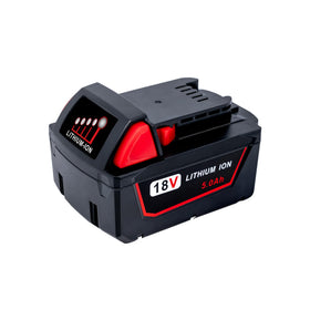 Epowon Milwaukee M18 5.0Ah battery ready for cordless tools, extended runtime.