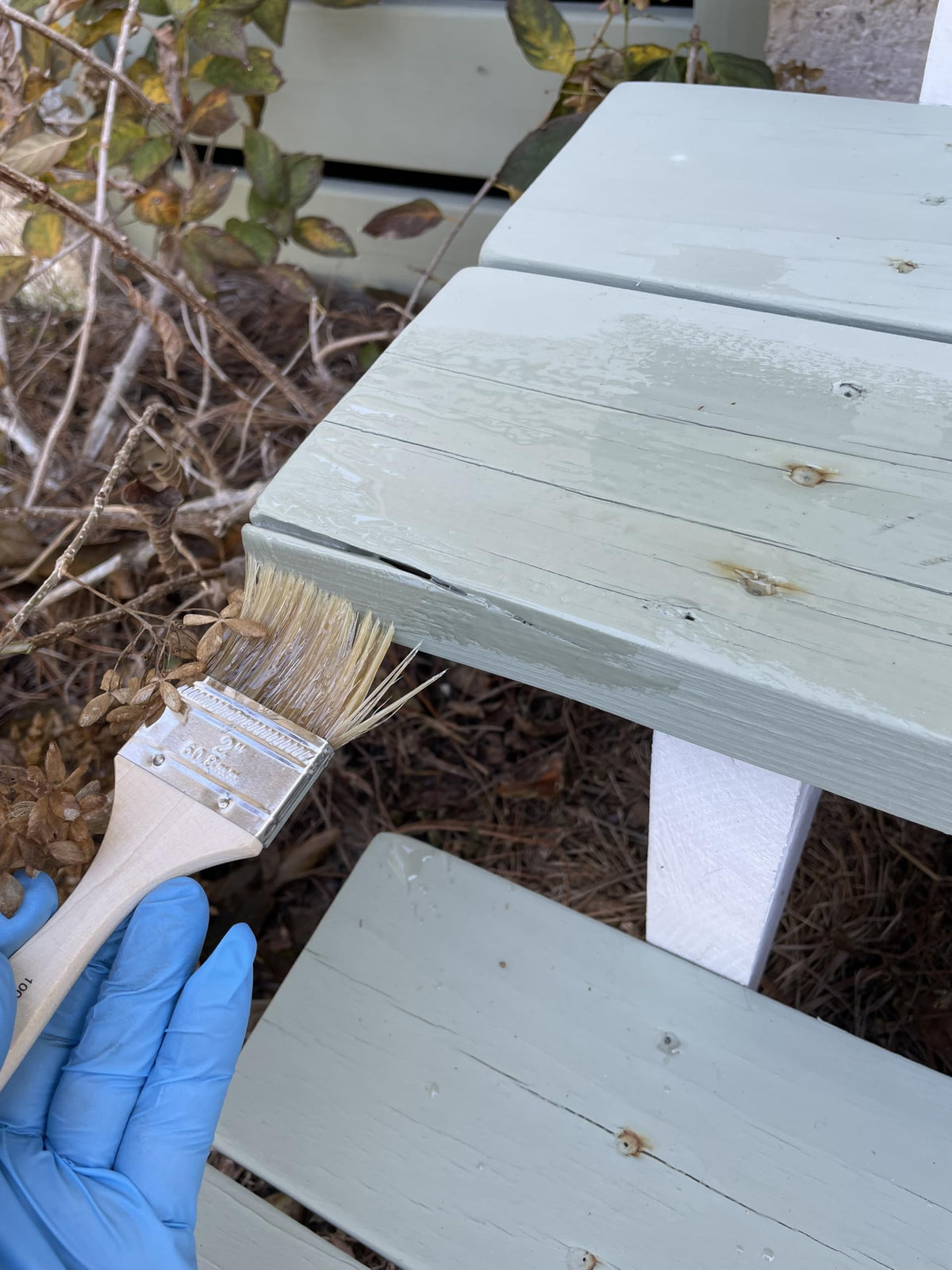 Epox-Sci Re-Rot filler block highlights 2:1 mix and deep wood penetration