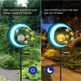 EPROSMIN Automatic on-off solar light switches on at dusk for convenience.
