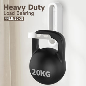 Eptcp foldable wall hook white installation kit included.