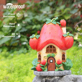 EPTUEGA waterproof resin construction withstands rain and garden splashes.