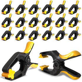 EQUIPTZ spring clamps on a backdrop stand securing seamless paper.
