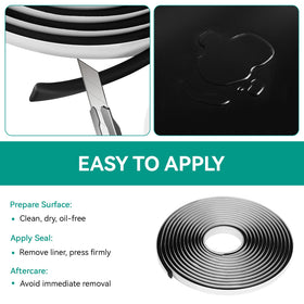 ERETOW butyl rope seals automotive and RV windshields and doors