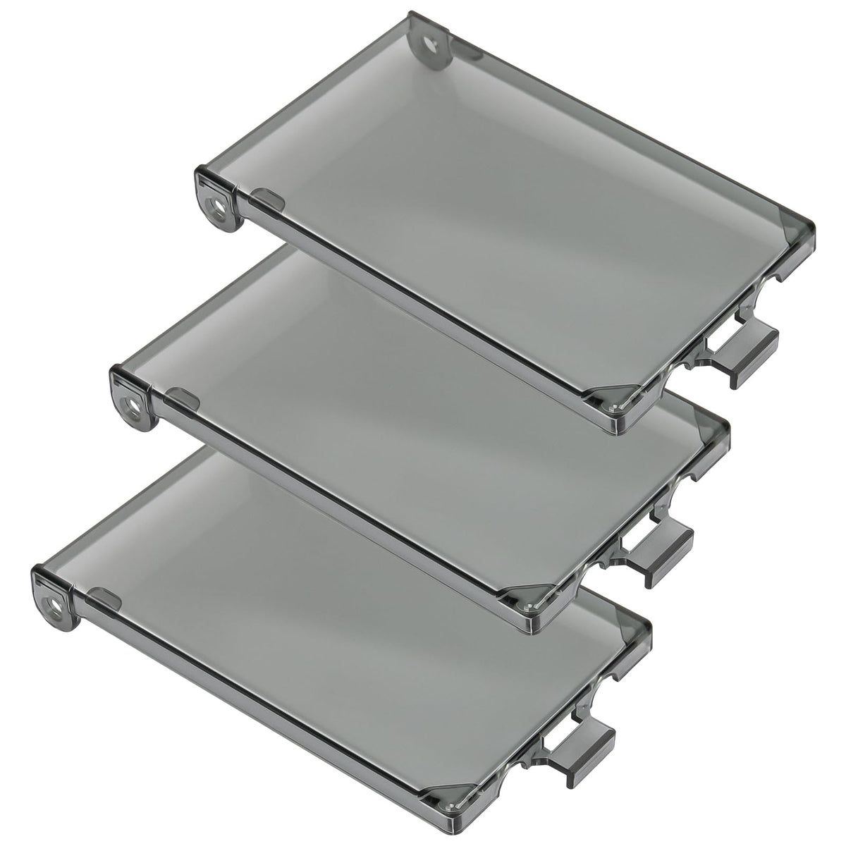 ERETOW DBVC-1 outdoor cover side view protects outlets from rain and dust