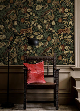 Erfoni DIY wallpaper is easy to install and reposition without residue.