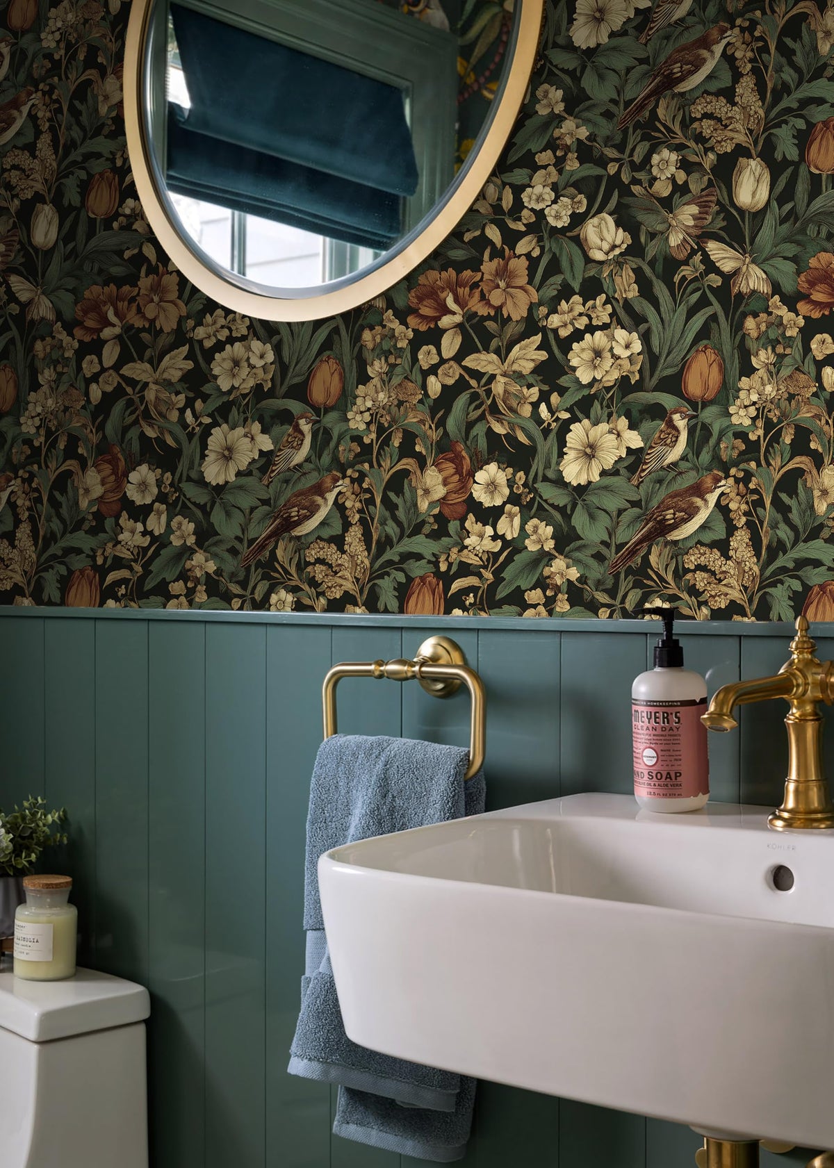 Erfoni grid-back wallpaper aids precise alignment and clean installation.