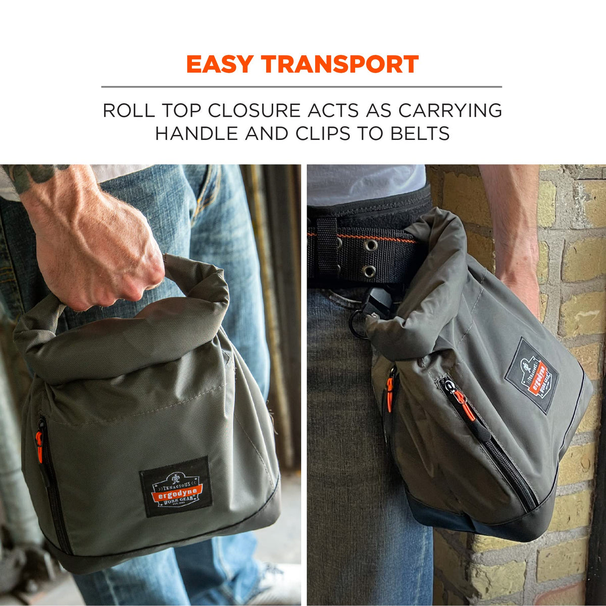 Exterior pockets hold extra filters and small accessories.