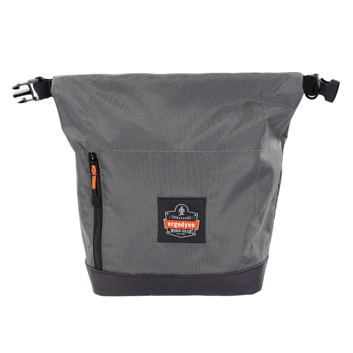 Ergodyne Arsenal 5186 respirator bag with roll-top closure for secure on-the-go storage.