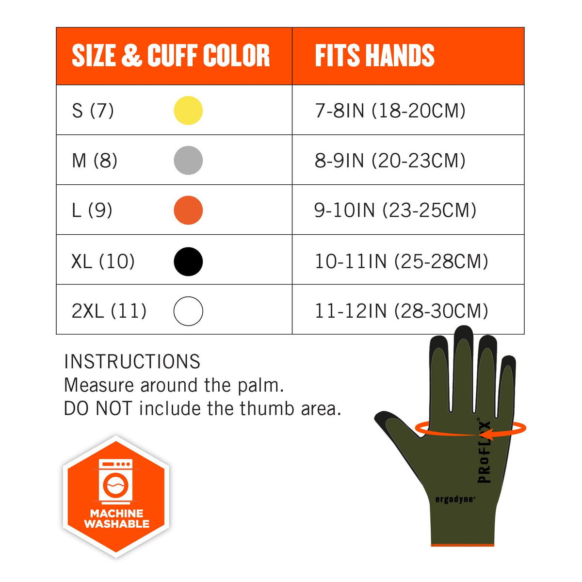 Ergodyne ProFlex 7042 long-knit-cuff glove keeps debris out.