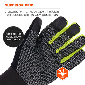 Ergodyne ProFlex 850 with reinforced thumb saddle for added grip durability.