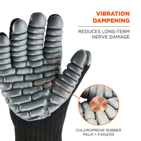 Ergodyne ProFlex 9000 pre-curved design boosts dexterity during precise work.