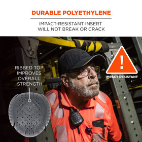 Ergodyne Skullerz 8945F(x) all-over venting keeps you cool on site.
