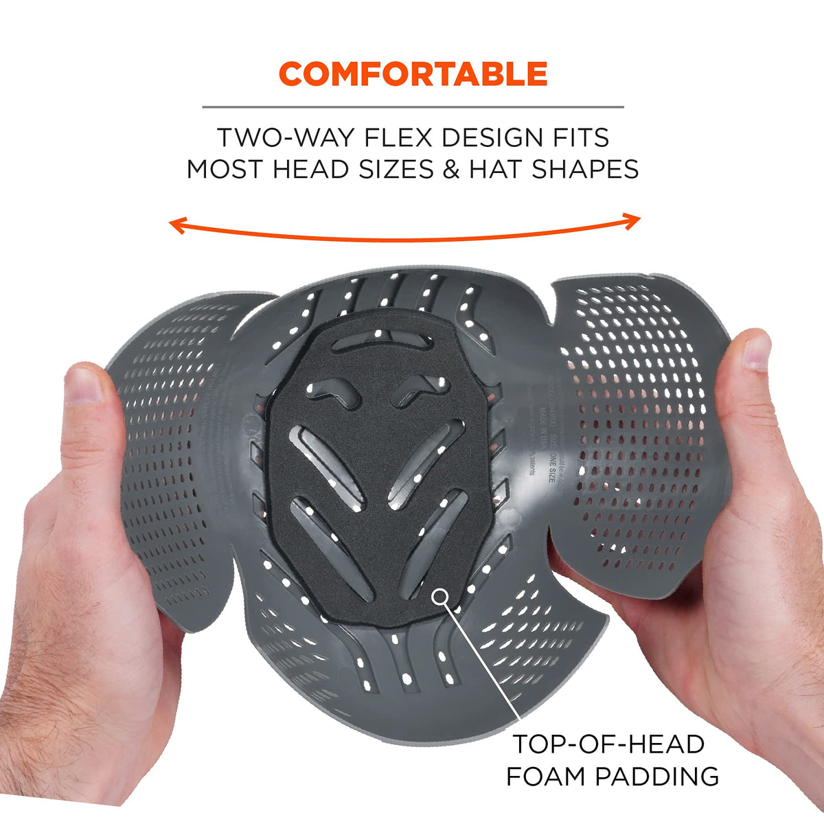 Ergodyne Skullerz 8945F(x) flexible two-way design for comfortable protection.