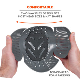 Ergodyne Skullerz 8945F(x) flexible two-way design for comfortable protection.