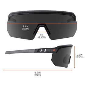 Ergodyne Skullerz Aegir bend-to-fit temples customize for various head shapes