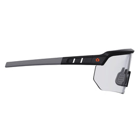 Ergodyne Skullerz Aegir safety glasses brow vent design for added ventilation.