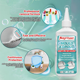 Erigathe stain remover gel pours onto a stain, showing fast penetration.