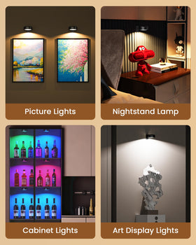 ERMTCTS picture light with three color temperatures to suit any mood