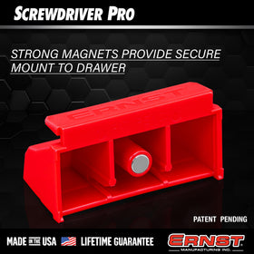 The 26-tools setup of Ernst Screwdriver Pro keeps every driver visible and reachable.