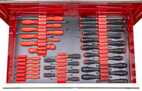 Ernst Screwdriver Pro I.D. labels simplify tool identification.