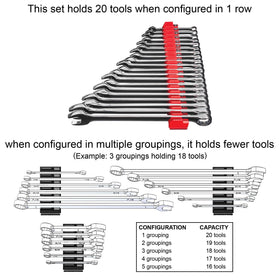Ernst Manufacturing Wrench Pro identification labels help you spot sizes