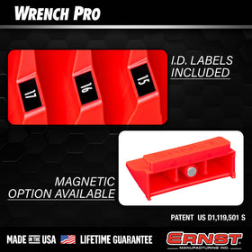 Ernst Manufacturing Wrench Pro compact design for various wrench types