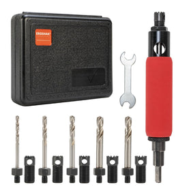 EROSHAK Rivet Removal Tool assembly ready for precise head removal